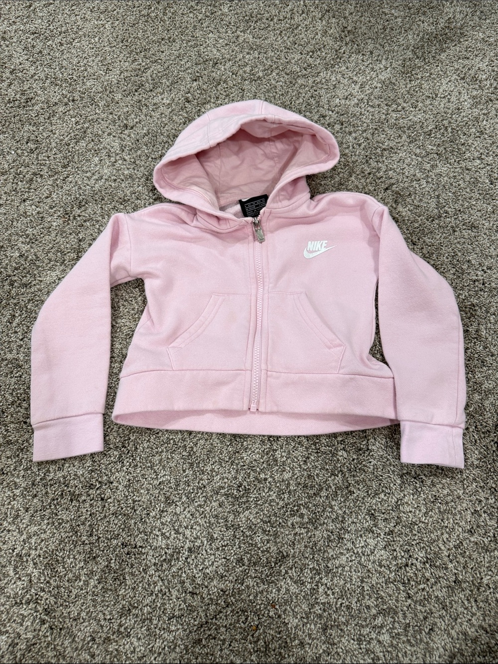 KIDS NIKE CLUB FLEECE FULL-ZIP HOODIE